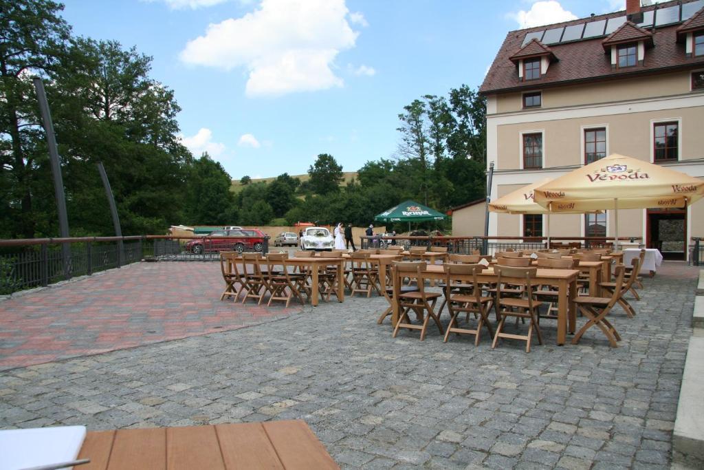 Pension Mlyn Stare Mitrovice Sedlec-Prcice Extérieur photo